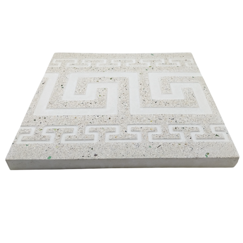 Palmeta Hormigón - Blanco - Pulida. K-P-001 / 32x32x2