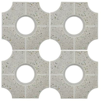 Adocreto Hormigón - Blanco - Pulido. K-A-001 / 25x25x6
