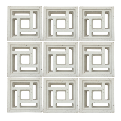 Celosía hormigón blanco K-C-002 20x20x6