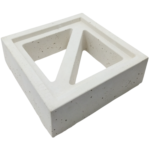 Celosía hormigón blanco K-C-004 20x20x6