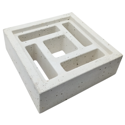 Celosía hormigón blanco K-C-002 20x20x6