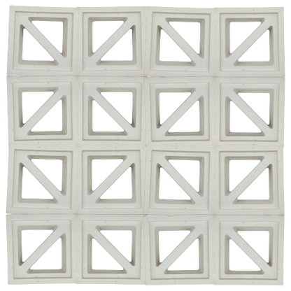Celosía hormigón blanco K-C-004 20x20x6