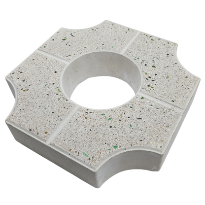 Adocreto Hormigón - Blanco - Pulido. K-A-001 / 25x25x6