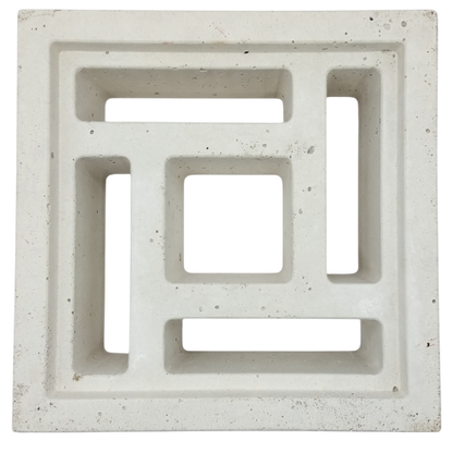 Celosía hormigón blanco K-C-002 20x20x6